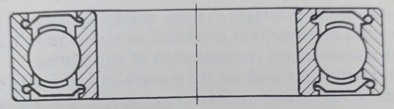 prelubricated sealed ball bearing