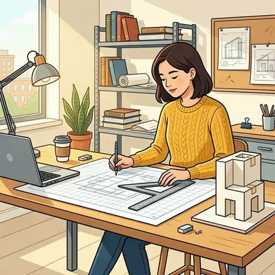 Space Planning & Dimension Coordination in Interior Design Assignments